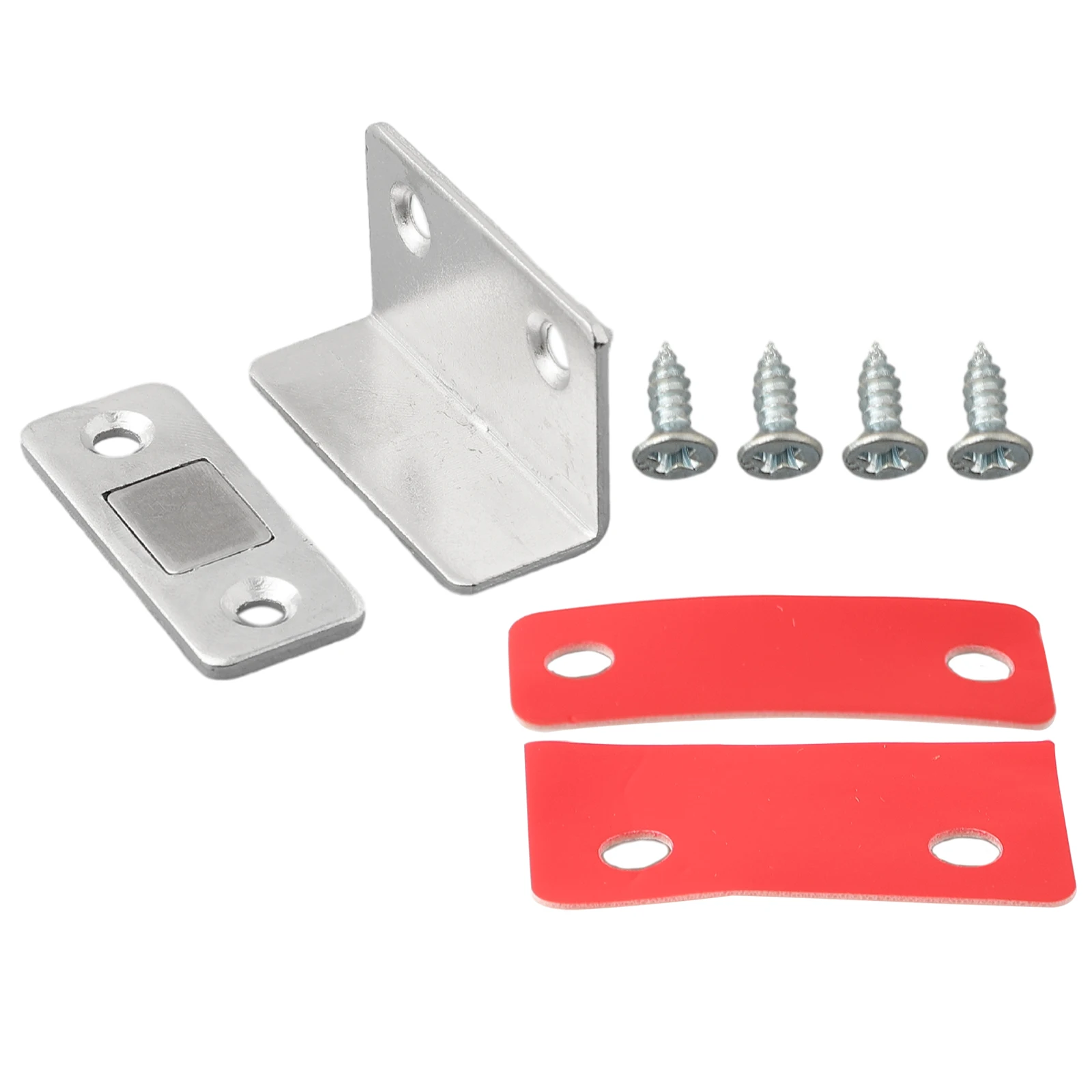 Door closer door latch Non Punching Strong Magnetic Steel Catch Latch Ultra Thin Invisible Sliding Door Wardrobe Door Magnetic Suction Closer Hardware