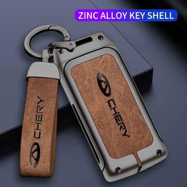 Juste de clé de voiture en alliage de zinc, étui de support, coque de sac, accessoires  pour Chery Tiggo 7 Pro 8 Pro Exeed Tiggo 2 4 3x Arrizo 5 Pro Gx 5x EQ7 -  AliExpress