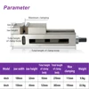 MHCN 4 Inch Precision One-Piece Vise Heavy-Duty Chuck Machine Tool Special Integrated Angle-Fixed Smooth for Milling Machine CNC 2