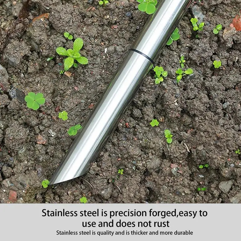 Garden Transplanter Tool Metal Garden Plant Transplanter Labor-Saving Gardening Supplies Wear-Resistant Transplanter Tool For 4