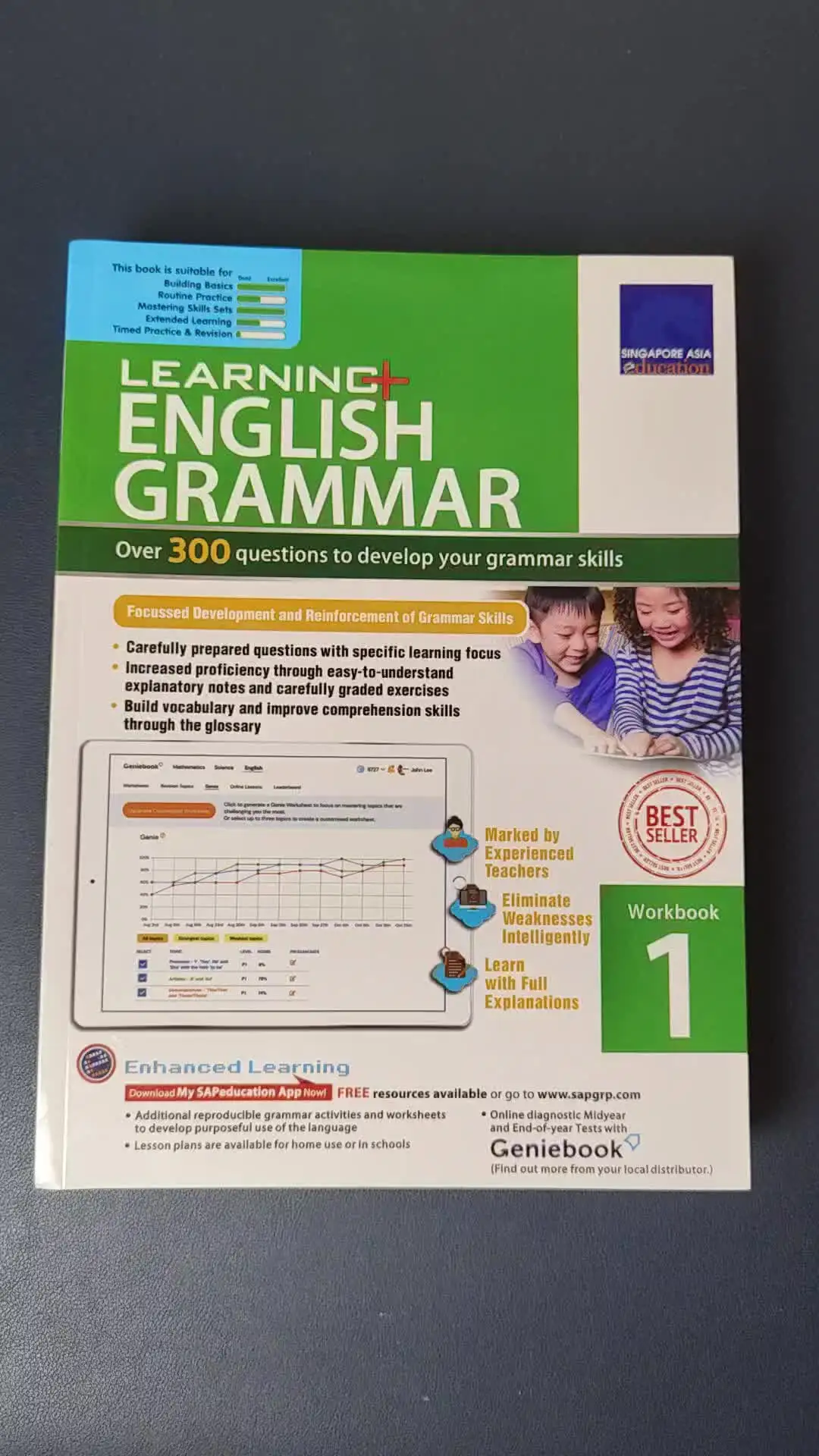 Singapore's Vocabulary Grammar SAP English Learning Books 1