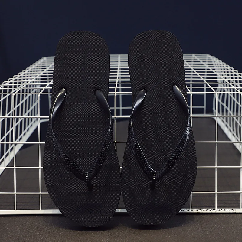 Women Summer Beach Slippers Solid Color Non-slip Couple Leisure Outdoor Women Flip Flops Breathable Beach sandals women 2022 5