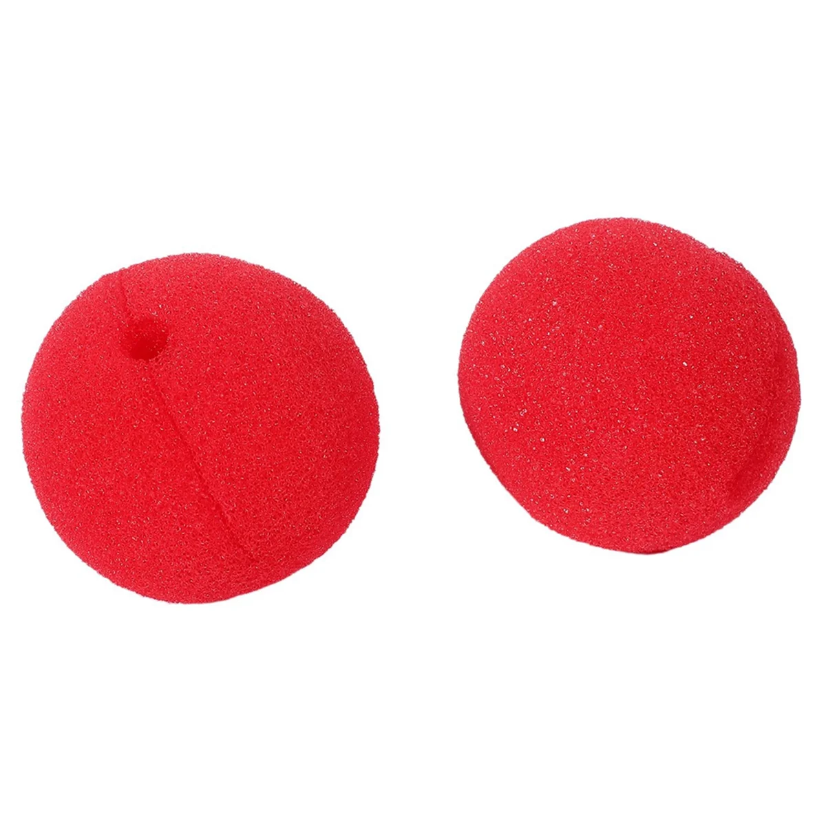 BAAU 100Pcs Adorable Red Ball Sponge Clown Nose for Wedding Decoration Christmas Halloween Costume Magic Dress