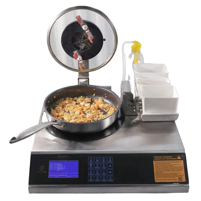 EXI industrial cooking machine robot/commercial restaurant automatic cooking  pot stir fry machine - AliExpress