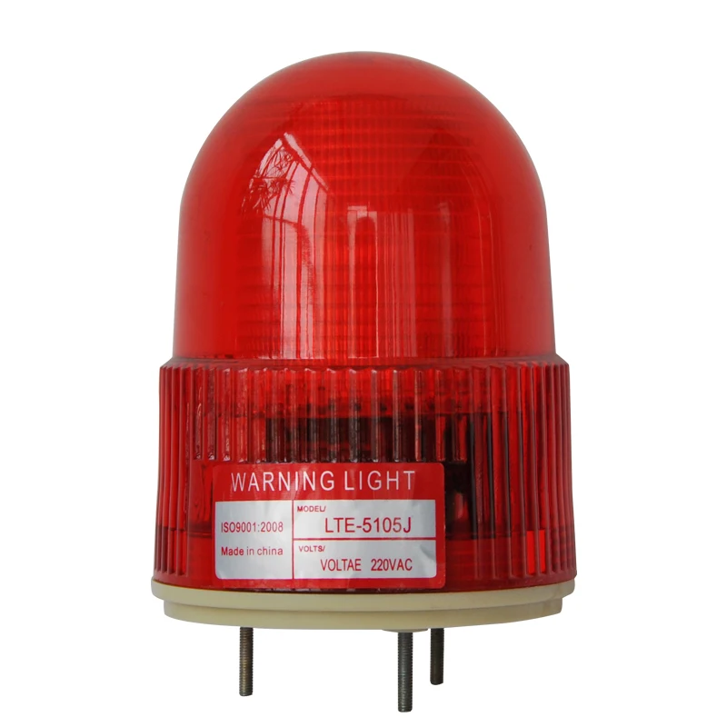 

YASONG 3W Strobe Warning Light 90dB With Sound LED Signal Beacon lights Emergency Lamp LTE-5105J