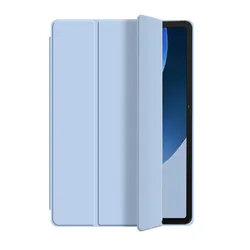 Slim Protective Tablet Case Cover with Auto Wake/Sleep for Itel VistaTab 11 (Ice blue)