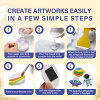 Kids Arts and Crafts Set Painting Kit,Space Projects Creative Activity DIY Toys Gift,dinosaur toys Painting Kit f 5