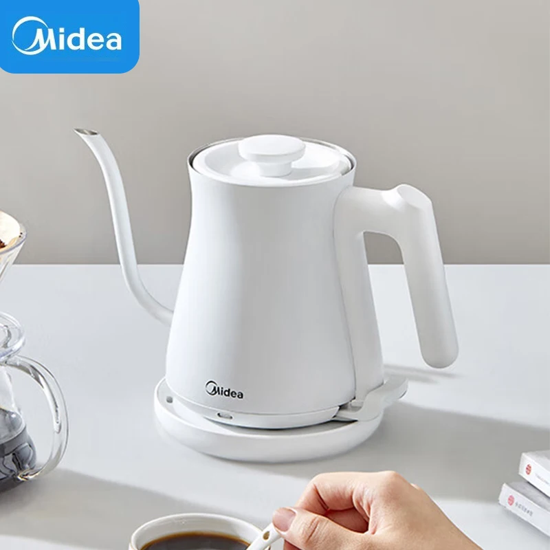 MideaElectricKettle1000WGooseneckElectricPotElectricWaterHeaterTeapot700MLHandBrew