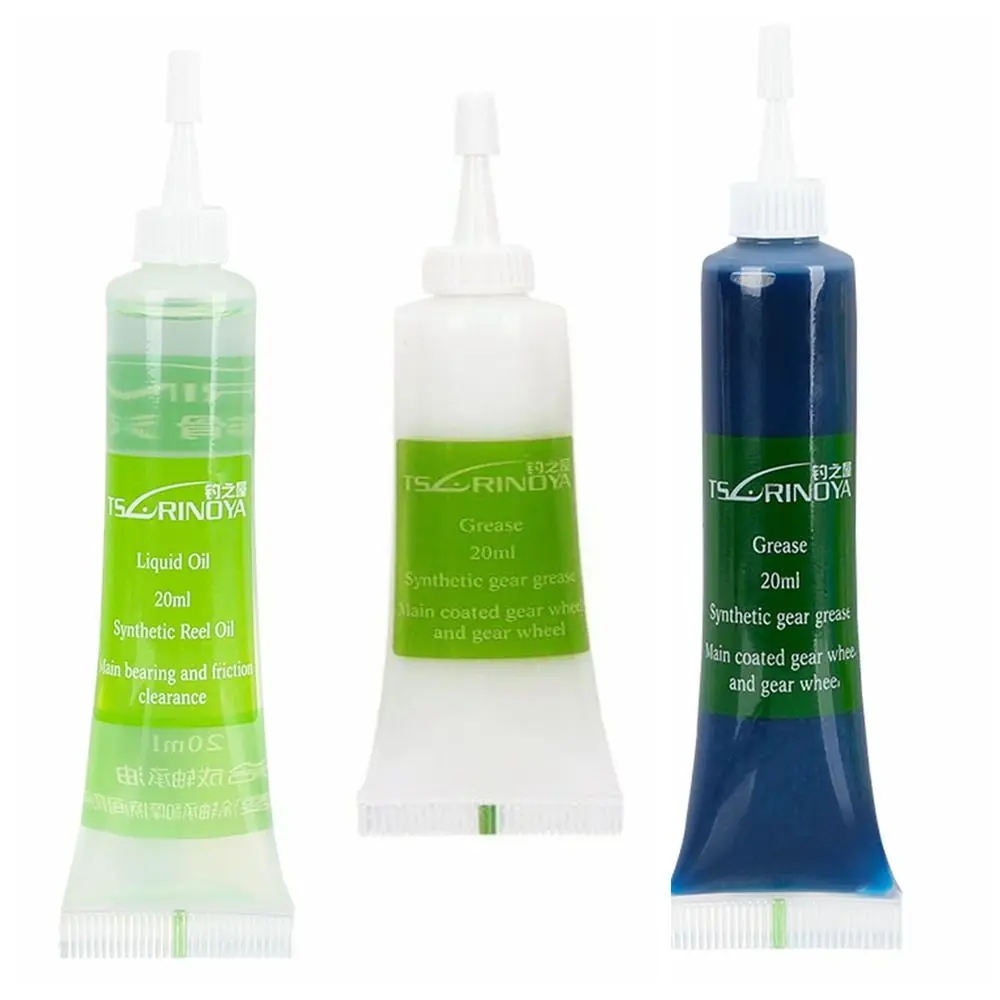 

1 set Maintenance Oil Castinig Spinning Reel Grease Bearing Lubricant oil Gear Protective Grease Maintenance Tool