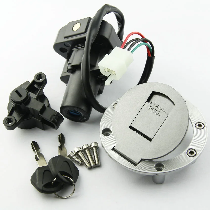 오토바이 점화 스위치 연료 탱크 캡 키트 Yamaha XJR400 1993-1999 XJR1200 1995-1998 XJR1300 시트 잠금 커버 키 세트 부품