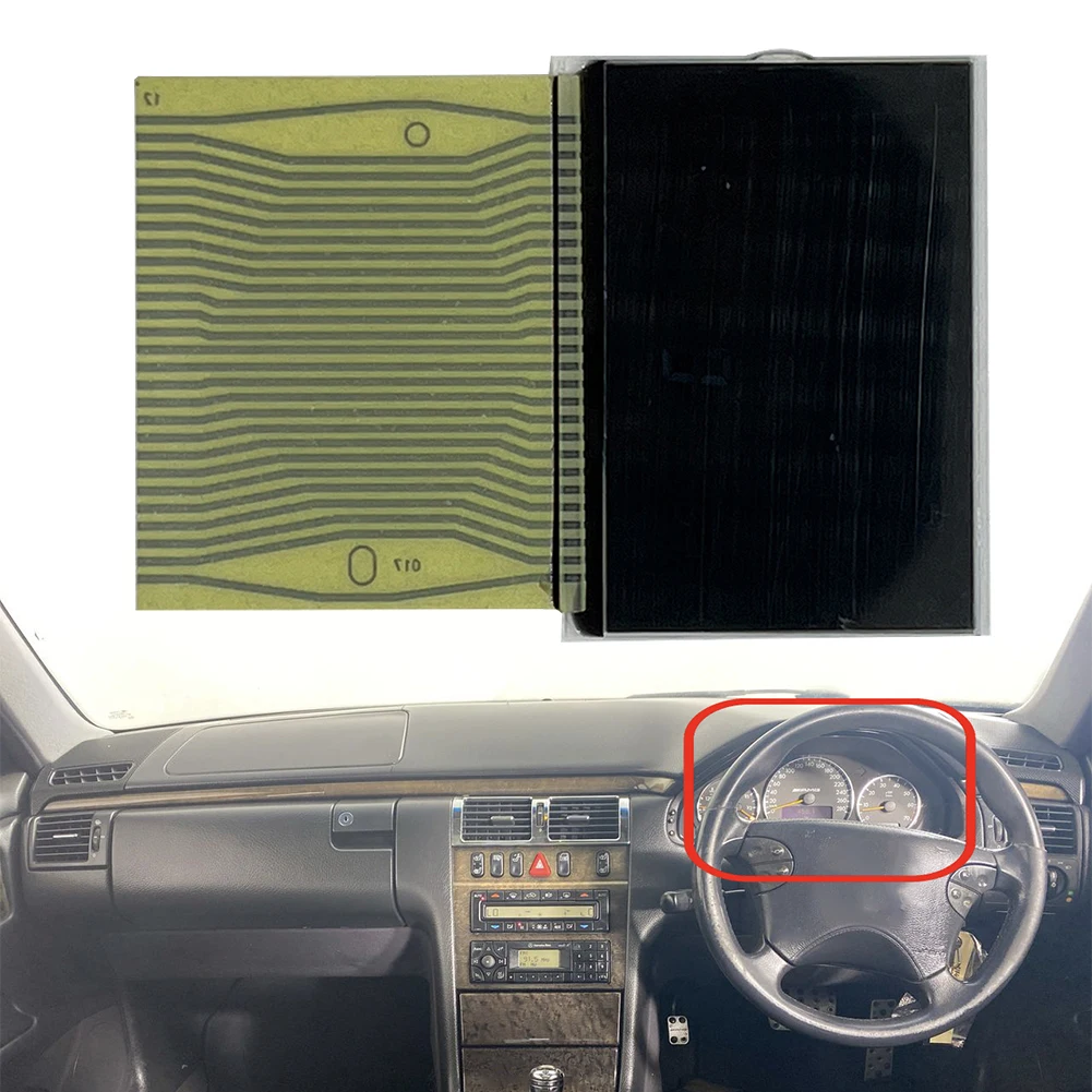 LCD Display For Mercedes-Benz C-class E-class CLK-class SLK-class W202 W210 W208 R170 Car Dashboard Speedometer Repair Screen
