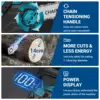 Drillpro Brushless Electric Chainsaw Oil Adjustment Woodworking Power Tool Graden 12Inch Cordless Chainsaw for Makita Battery 3