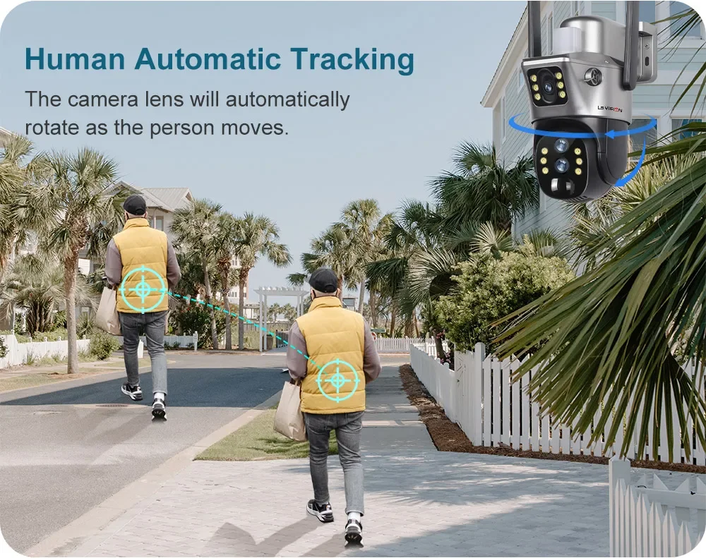 12MP Dual Screen 4G SIM Solar Camera Wifi Outdoor 10XZoom PTZ IP Camera PIR Huma