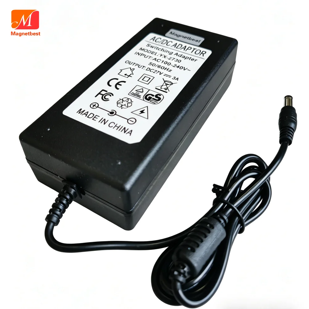 27V 2.5A 3A 27볼트 어댑터 충전기 AC DC 변압기 스위칭형 EU US AU UK 케이블 코드 전원 공급 장치 5.5*2.5mm 컨버터