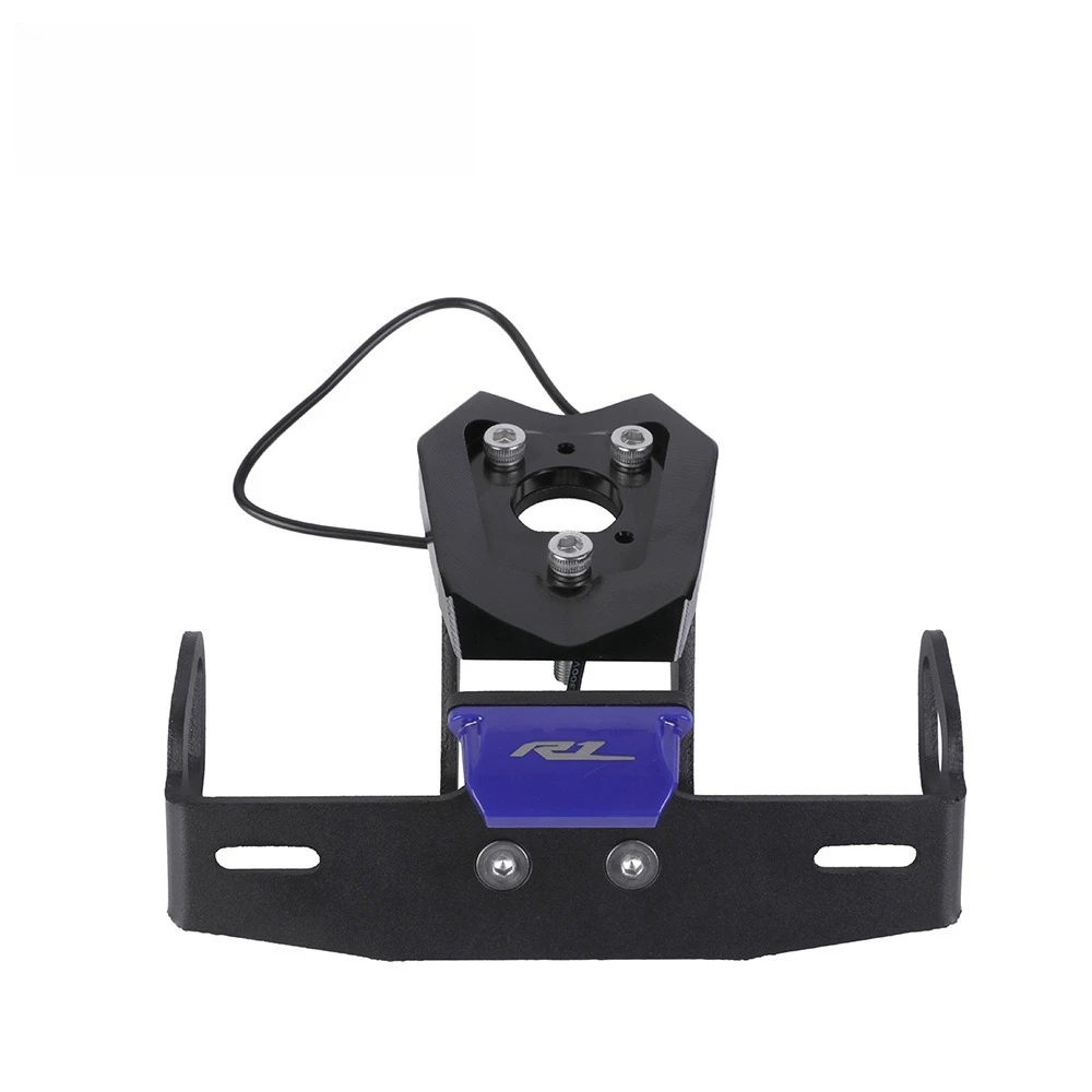 야마하 YZF R1/M/S R1M R1S 2015-2024 YZFR1M 2021 오토바이 번호판 홀더 LED 라이트 테일 티디 펜더 엘리미네이터