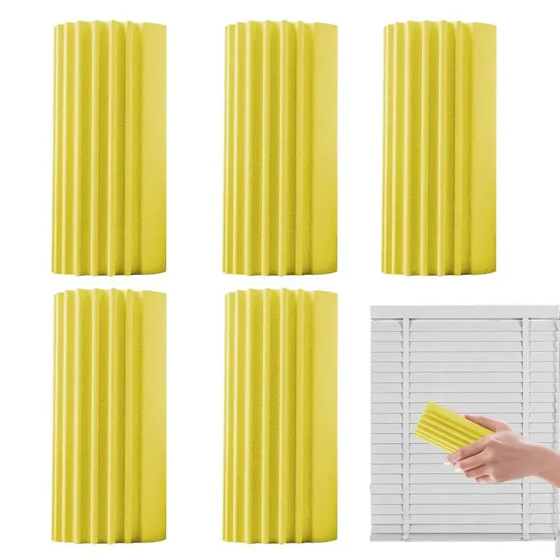 

Dust Cleaning Sponge Reusable Dusters Efficient Cleaning Supplies For Baseboards Blinds Glass Vents Mirrors Window Track