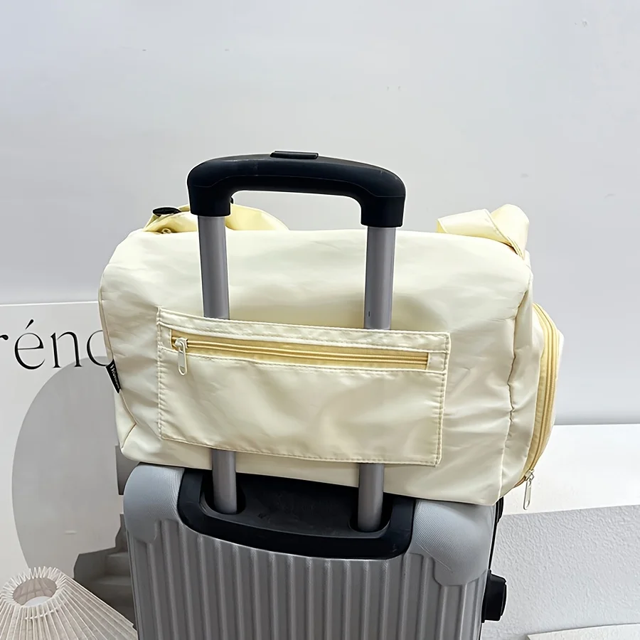 Large Capacity Women's Shoulder Bags Fashion Nylon Travel Bag Independent Shoe Warehouse Sports Bag For Women Yoga Bag