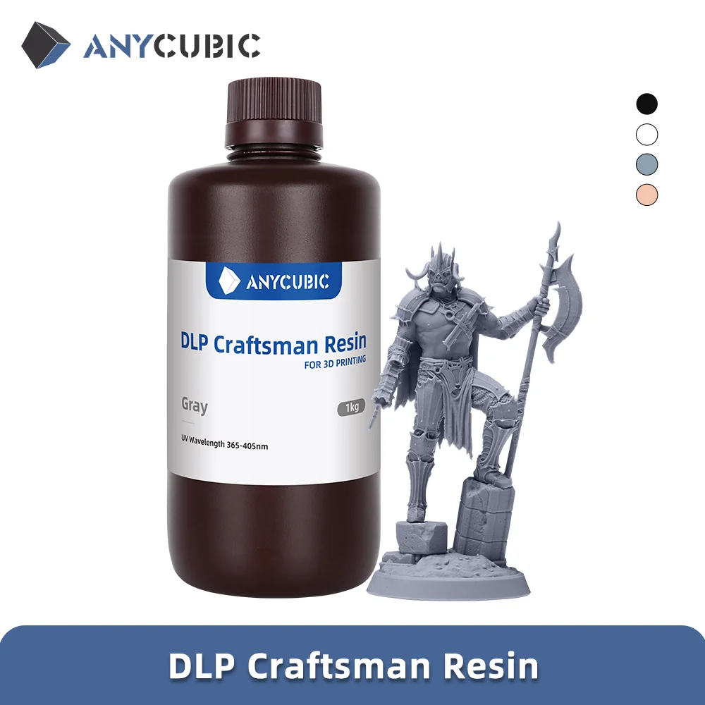 ANYCUBIC DLP Craftsman Resin DLP Exclusive Resins Long Shelf Life High