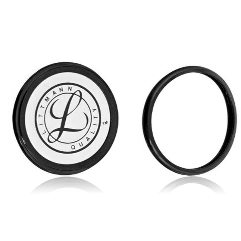 medical-stethoscope-spare-parts-replacement-accessories-diaphragm-rim-black-36556-for-littmann-classic-ii-cardiology-stethoscope