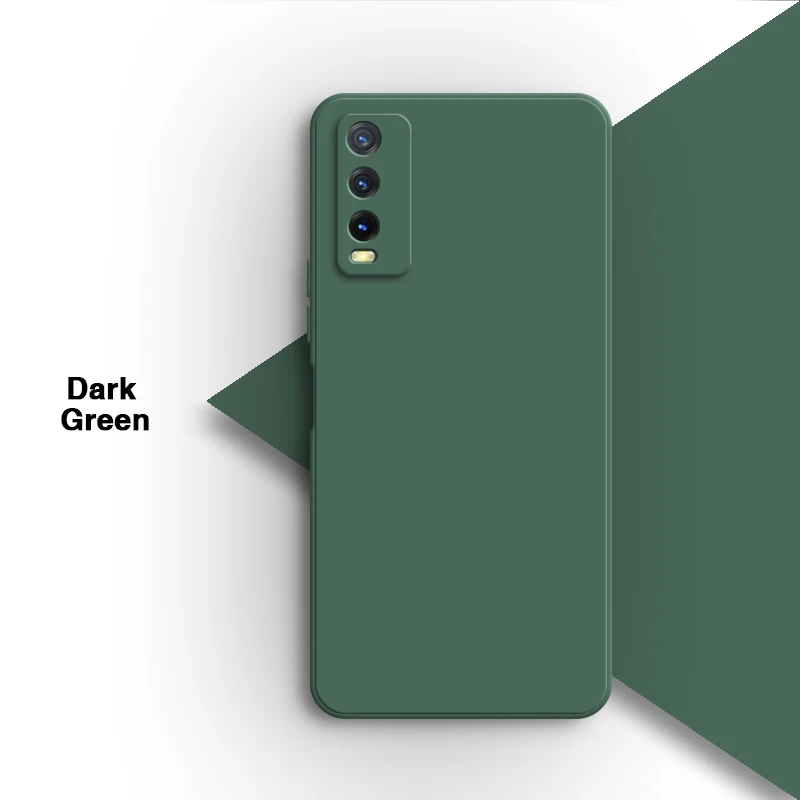 Enhanced Liquid Silicone Soft Back Cover – Original Simple Fashion Shell