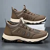 Outdoor Climbing Shoes Men's 2025 Style Lightweight Travel Soft Bottom Sports Shoes for Middle-Aged And Elderly Fathers