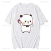 Couple Bubu Is Throwing Flip-flops At Dudu Summer Tshirt Dudu Was Threw Flip-flops By Bubu Since He Teases Bubu Summer Tee Tops 3