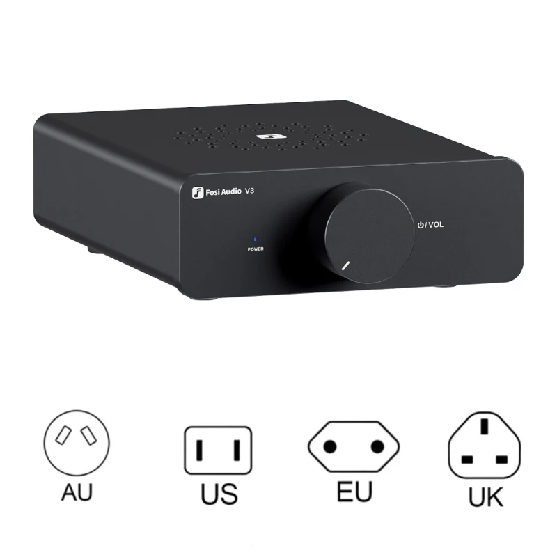 

R91A Compact Amp TPA3255 Class D Mini Amp 2 Channel for Passive Bookshelfs Speaker