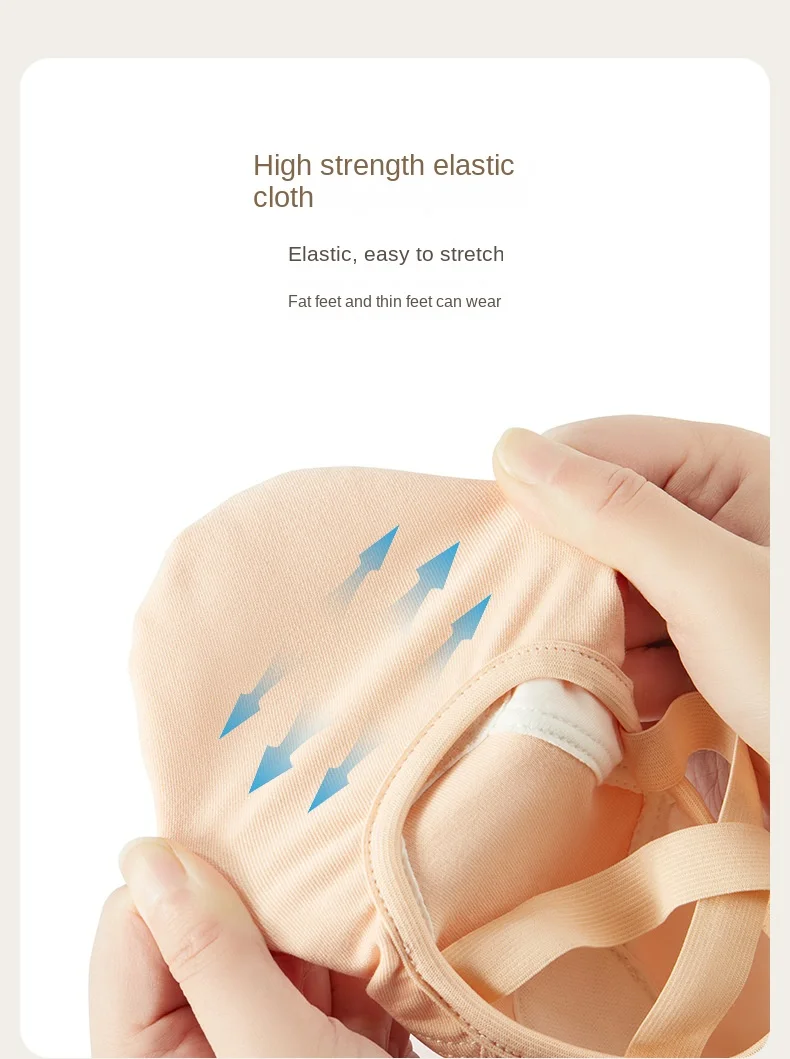 Elastic Cloth Dance Shoes Soft-Soled Ballet Cat Claw Shoes Adult Girl Dance Yoga Male and Female