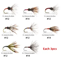 24pcs Fly Fishing Flies Kit with Waterproof Fly Box 3