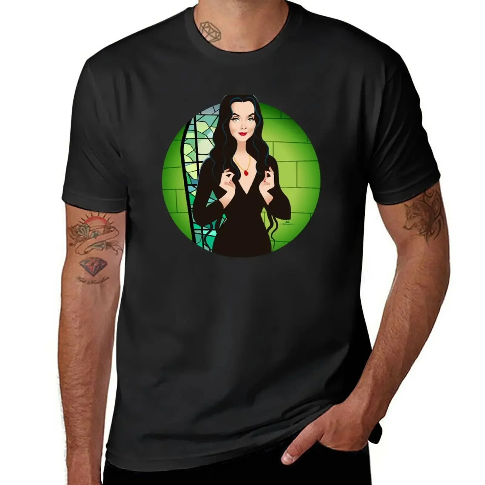 

Morticia T-Shirt tops sublime korean fashion Men's t shirts