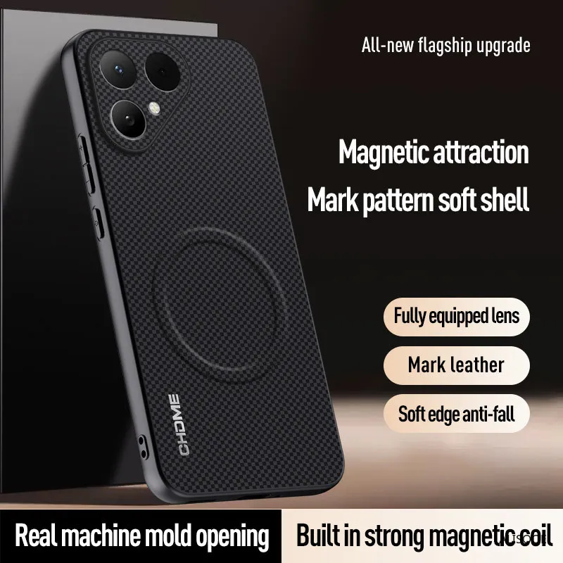 Luxury Car Magnetic Holder Shockproof Phone Case - TPU Silicone Protective Back Cover