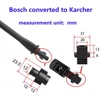 Pressure Washer Adaptors Bayonet Fitting Adapter for Lavor Bosch to Karcher K Series Conversion Adaptor Coupling Connector 5