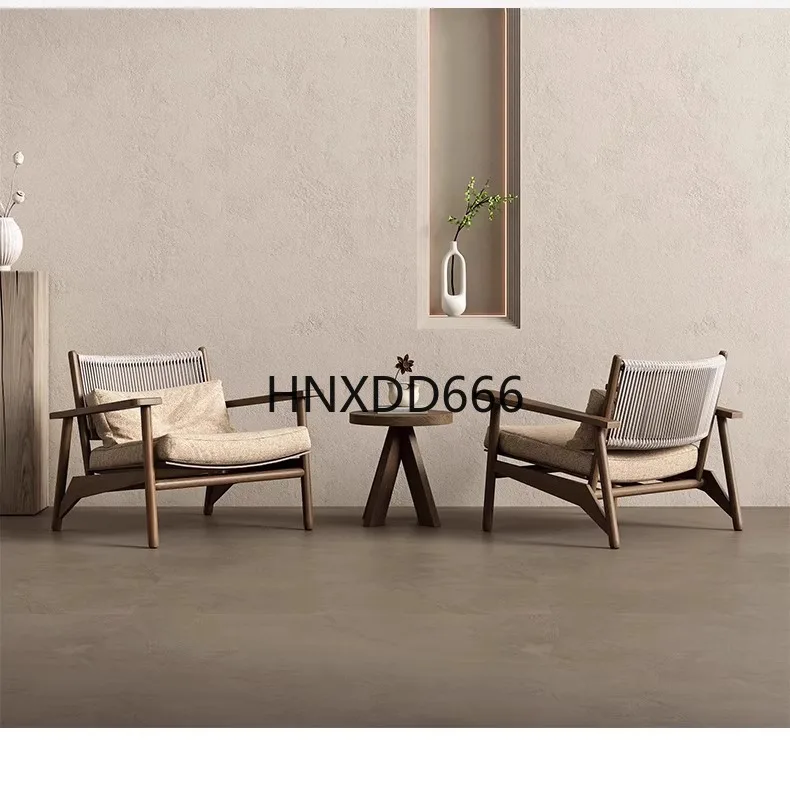 Waterproof Teak Outdoor Sofa Chair 1