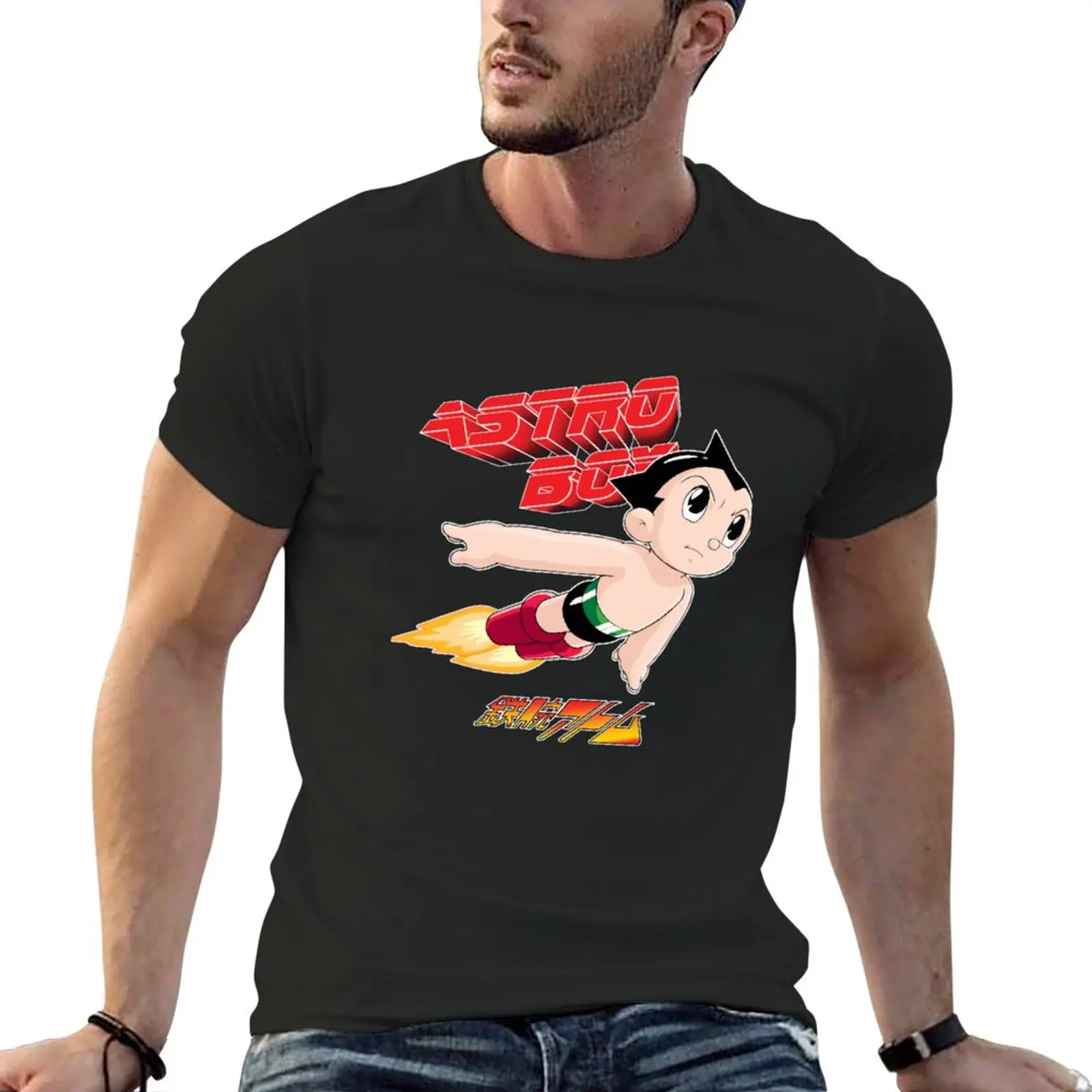 

New Astro Boy T-Shirt anime customized t shirts anime clothes black t shirts for men
