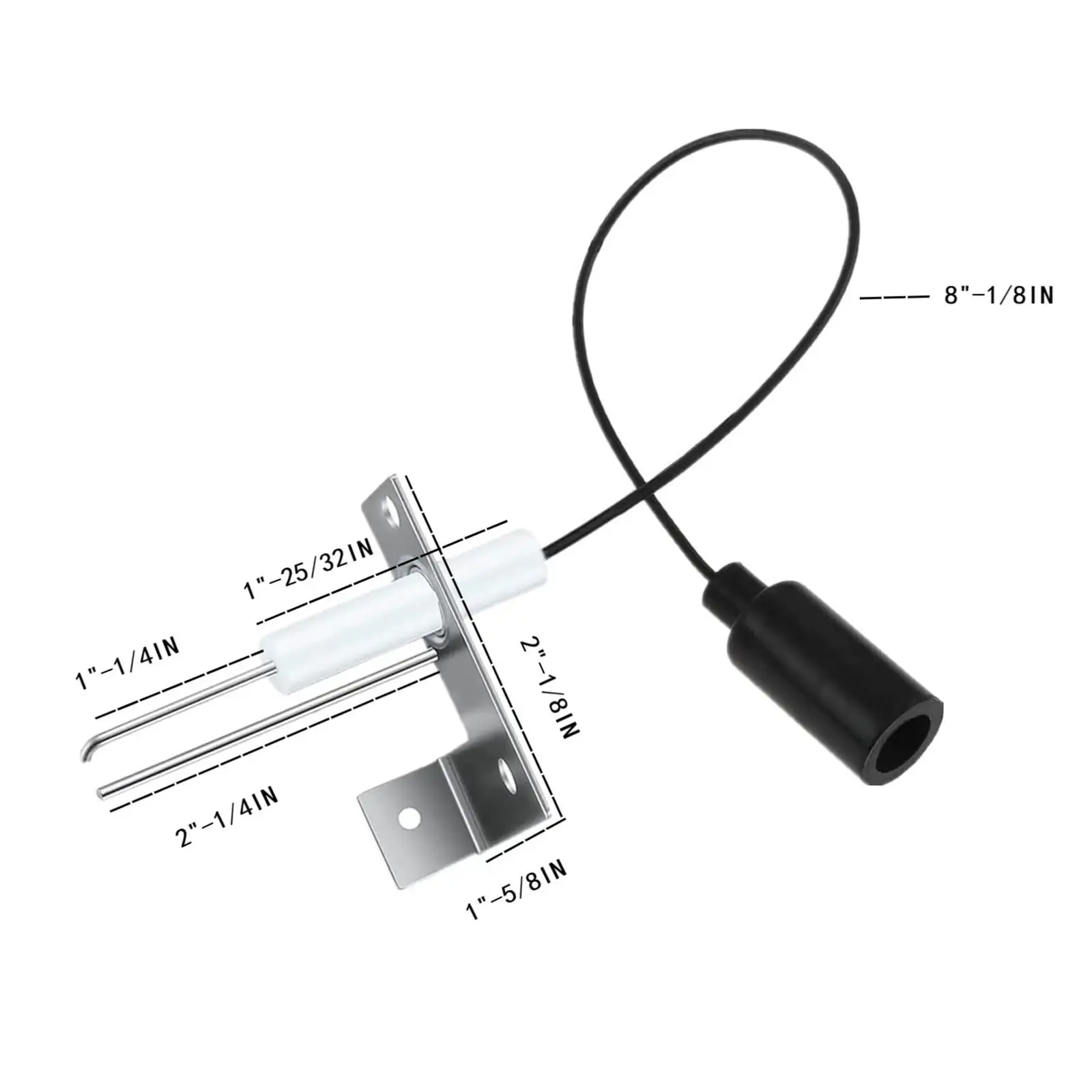 Elettrodo Spark And Sensor 93868 Elettrodo Accenditore Scaldabagno Per Parti Di Riparazione Camper Di Emergenza Rv Gc10A-3E G10-3E Gh6-7E