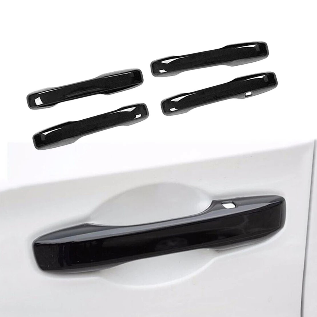 

4 шт./набор, накладки на ручку двери для Honda CR-V 2023 2024 ABS глянцевый черный
