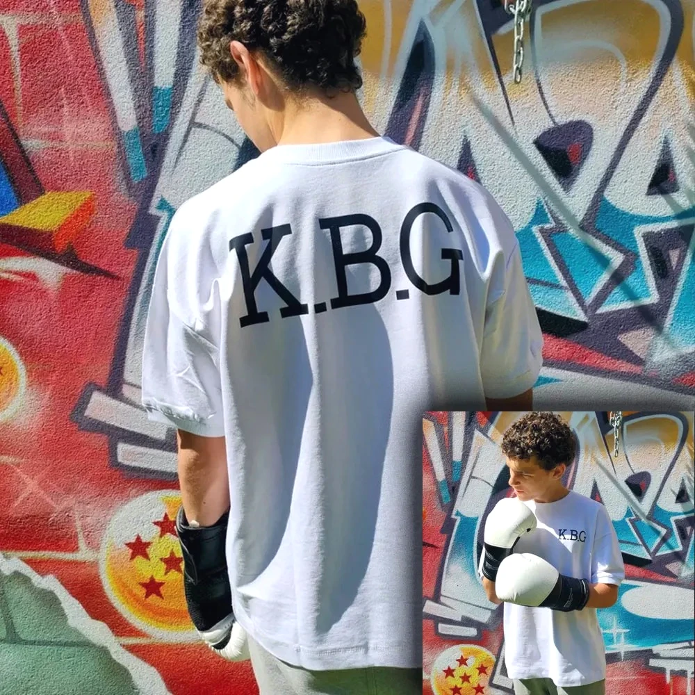 KGB Y2k Manga Hajime No Ippo Hip Hop Grafik T Shirts Anime Harajuku T Tops Männer Frauen Makunouchi Takamura T-Shirt Streetwear
