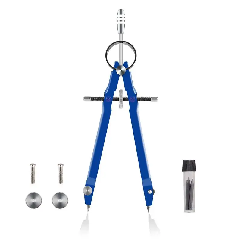 

Professional Compass, Compass Geometry Set With Lock, Math And Precision Compass, Metal And Durable For Solid And Plane Precisio