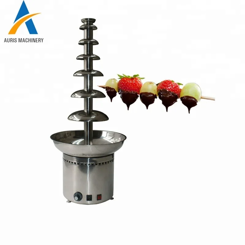 Commercial Use Cheese Fondue Fountain Making Chocolate Waterfall Machine For Carnival
