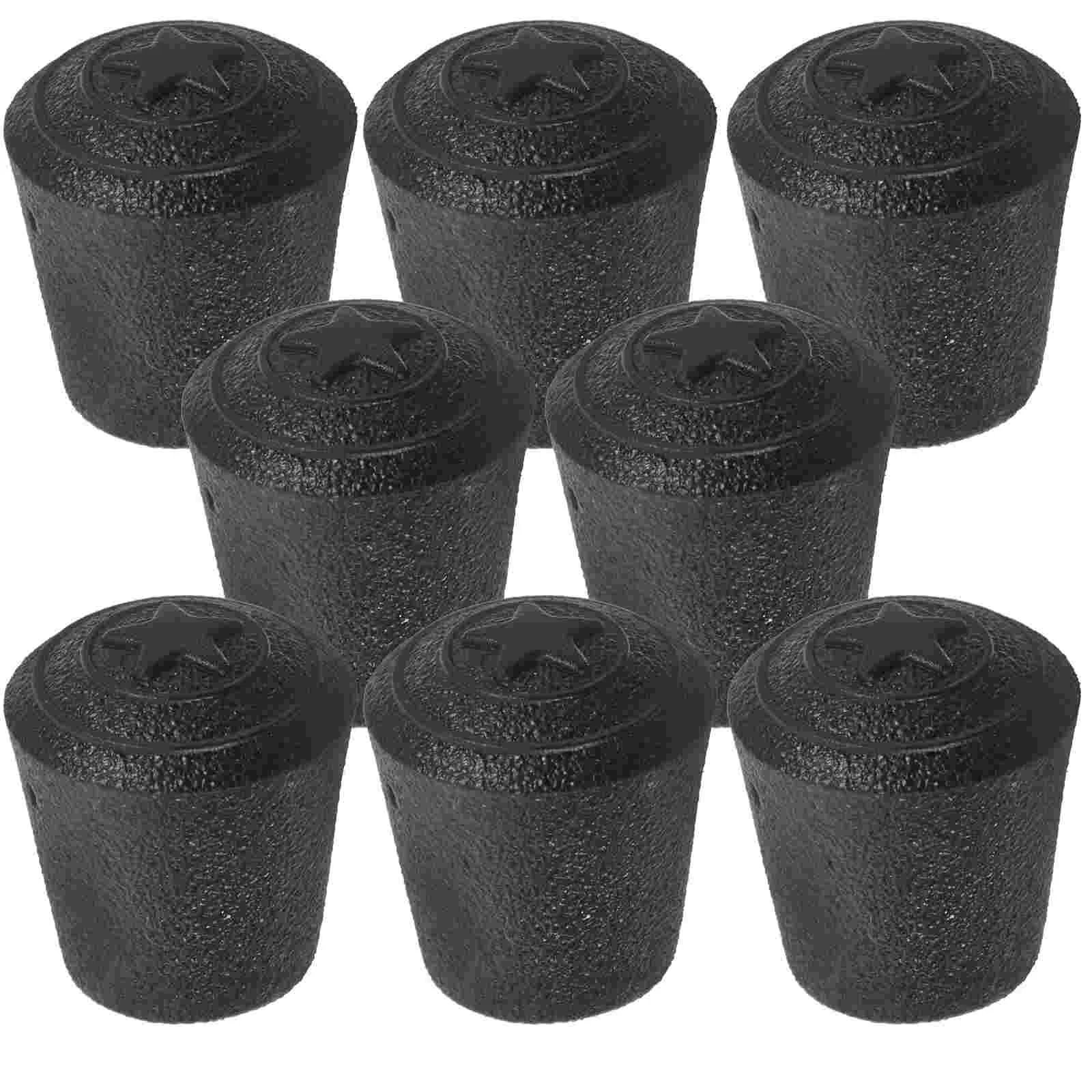 

8 Pcs Leg Sets Chair Foot Cover Sleeve Rubber Furniture Protectors Hardwood Floors