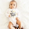 Baby Romper Boys Girl Clothes Eid Mubarak Print Infant Bodysuit Eid Toddler Long Sleeve Rompers Newbron Shower Gift Bodysuits 1