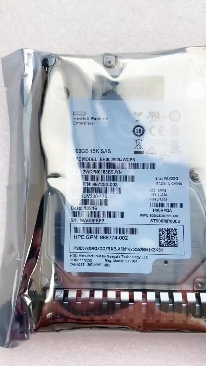 SAS端子]Seagate EXOS 7E10 HDD 4TB 7200rpm Seagate Enterprise HDD