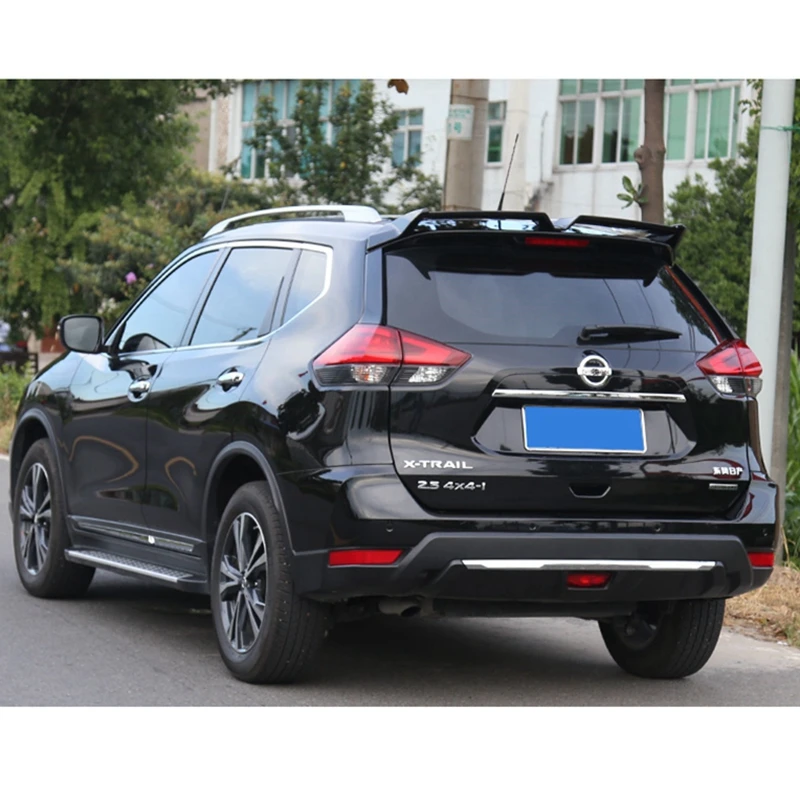 

For Nissan Rogue X-trail 2014-2019 ABS Plastic Rear Roof Spoiler Trunk Boot Lip Wing