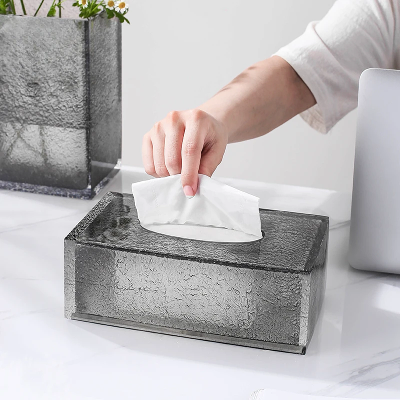 

[Yier Home New] European style paper drawer for home living room, light luxury, high-end, simple, modern, and high-end tissue st