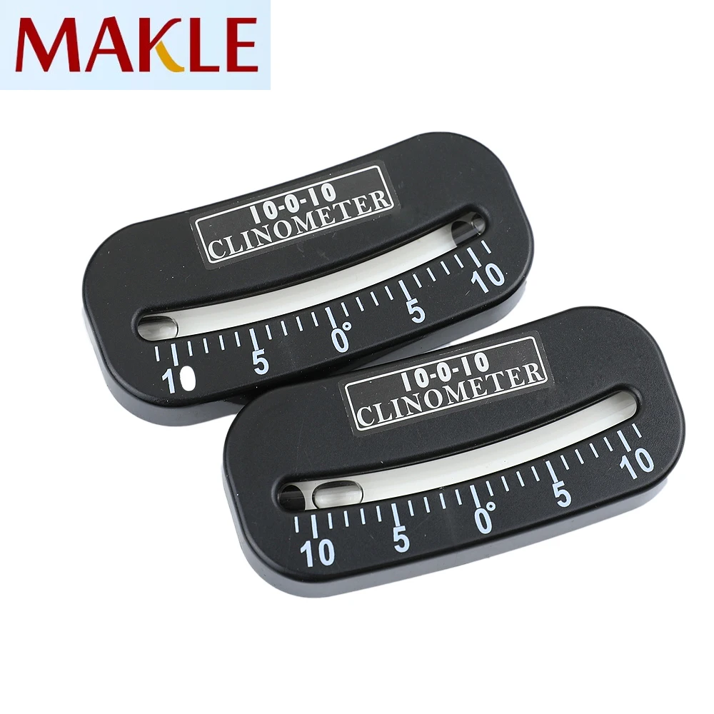 MAKLE 경사계 미니 각도기 게이지, 선박 라인 경사 게이지, 미니 각도기 게..