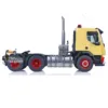 In Stock LESU RC Tractor Truck 1/14 RTR 6x6 Metal Chassis Painted Remote Control Car Lights Sound Smoking Model TOUCAN THZH1604 4