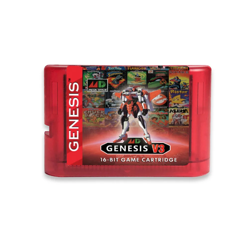 MegaDrive Genesis Ultimate 3000-in-1 Retro Gaming Cartridge