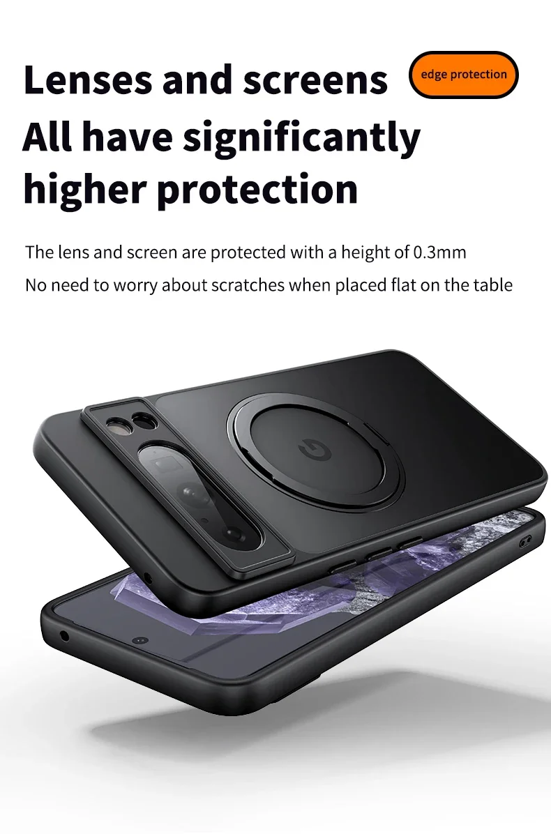 Custodia Per Google Pixel 9 Pro 8a 7a 6a Con Onde Astratte - Foto 14