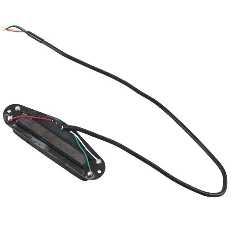 2X Dual Hot Rail Blaster Humbucker Pickup Per Chitarra Elettrica Stratocaster St Tele Strat Squier, Corpo Con Binari Neri