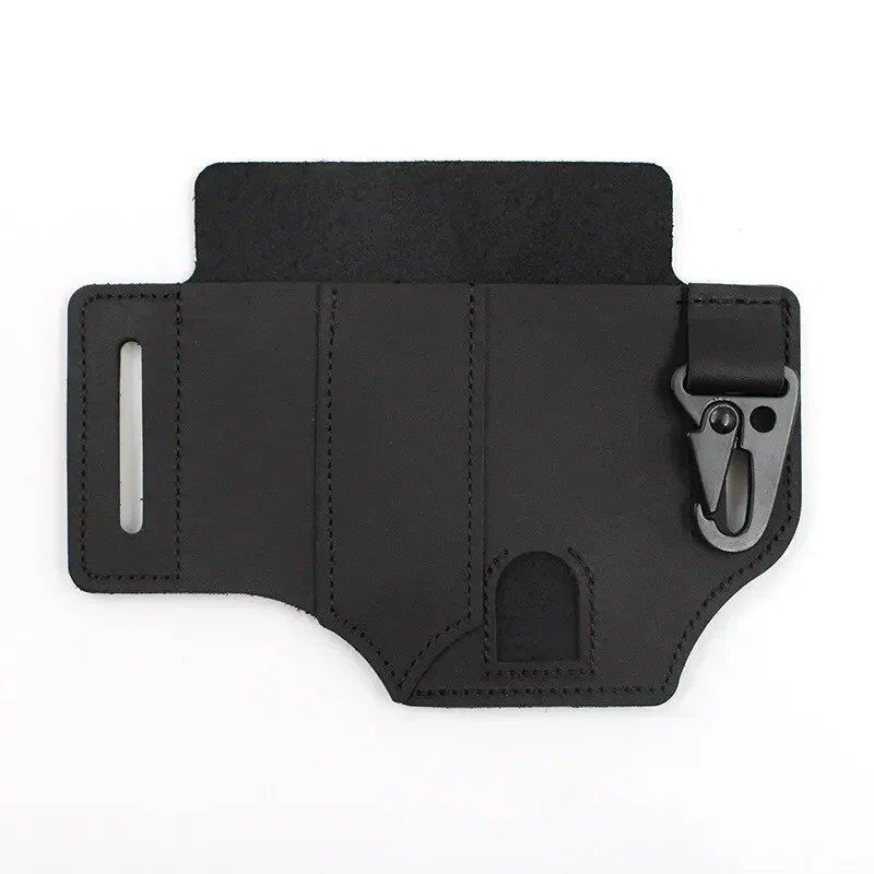 

1Pc EDC Tactical Multi Tool Belt Leather Storage Bag Portable Tool Storage Bag Outdoor Camping Hunting Waist PU Pocket 공구가방